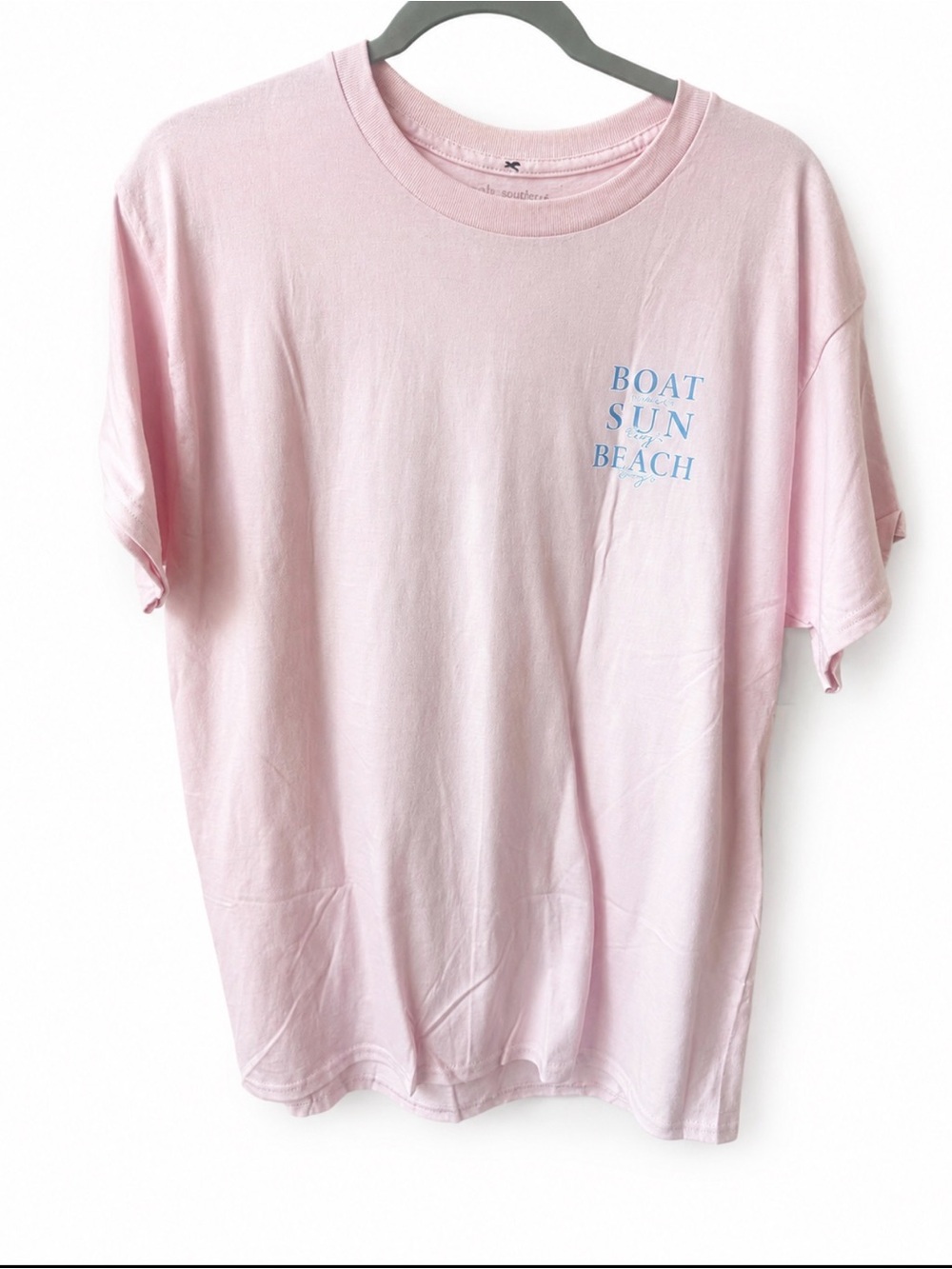 Simply Southern Pink 'Boat Sun Beach' Short Sleeve Tee